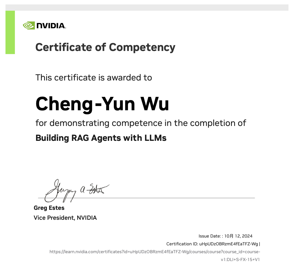 Nvidia Rag Overview Yun | Personal Portfolio